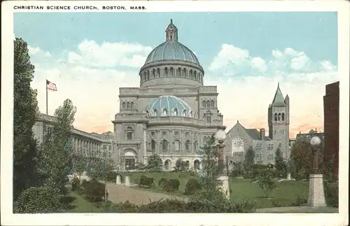 Boston Massachusetts Christian Science Church Kat. Boston