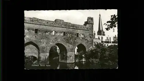 Zutphen Berkel Ruine Kat. Zutphen