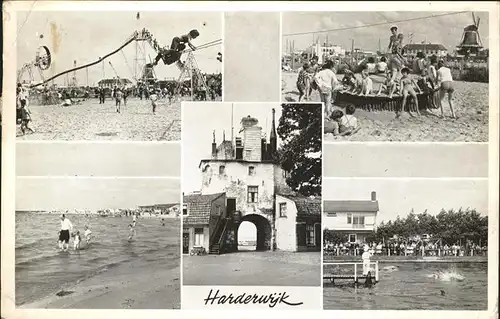 Harderwijk mit Strandbad Kat. Harderwijk
