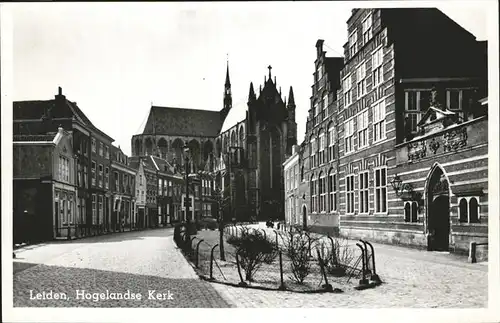 Leiden Hogelandse Kerk Kat. Leiden