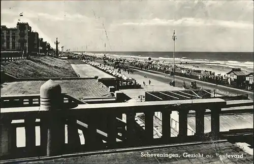 Scheveningen Gezicht op Boulevard Kat. Scheveningen