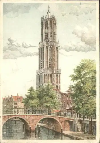 Utrecht Domtoren Kat. Utrecht