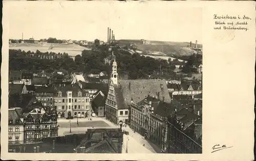 Zwickau Sachsen Markt Kat. Zwickau