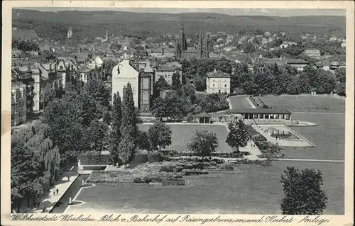 Wiesbaden Panorama Kat. Wiesbaden