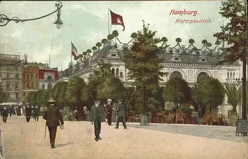 Hamburg Alsterpavillon Kat. Hamburg