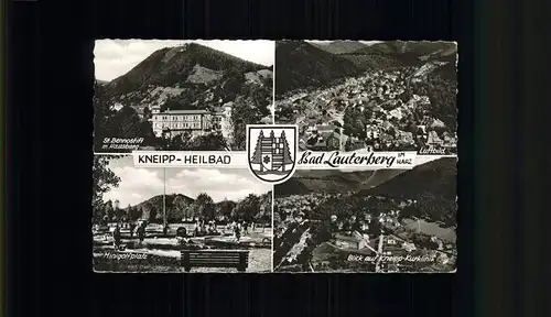 Bad Lauterberg Kneipp Heilbad Wappen Kat. Bad Lauterberg im Harz