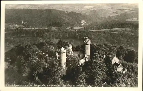 Auerbach Bergstrasse Schloss Auerbach  Kat. Bensheim