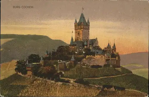 Cochem Burg Cochem Kat. Cochem