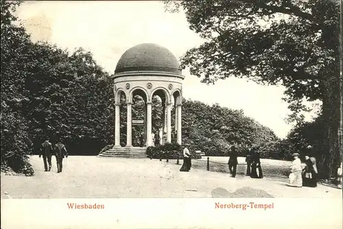 Wiesbaden Neroberg Tempel Kat. Wiesbaden