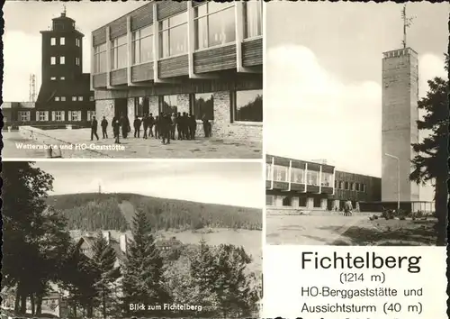 Fichtelberg Oberwiesenthal Wetterwarte  Kat. Oberwiesenthal