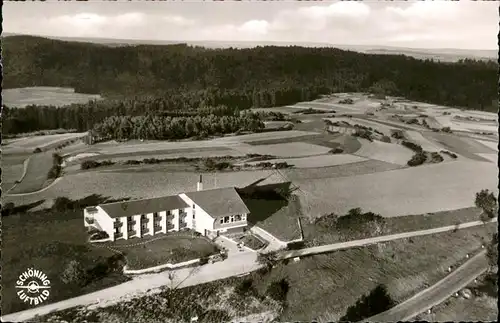 Schopfloch Freudenstadt Hotel am Roedelsberg Fliegeraufnahme Jakob Maier Kat. Schopfloch