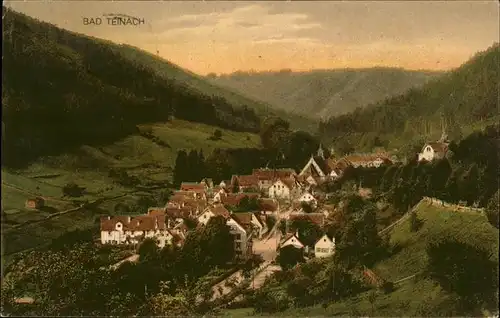 Bad Teinach Zavelstein Panorama Kat. Bad Teinach Zavelstein