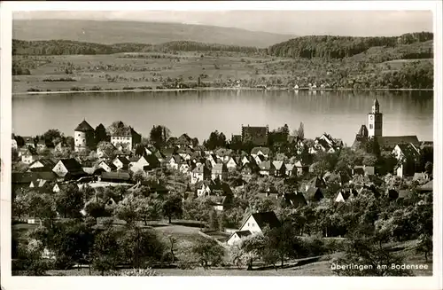 ueberlingen Bodensee Panorama mit See Kat. ueberlingen