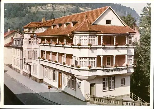 Wildbad Schwarzwald Hotel "Frey" Oskar Frey Kat. Bad Wildbad