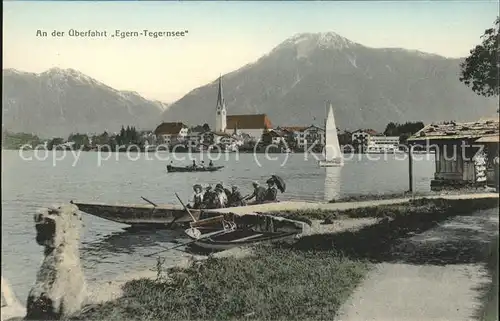 Egern Tegernsee Bootsfahrten Kat. Rottach Egern