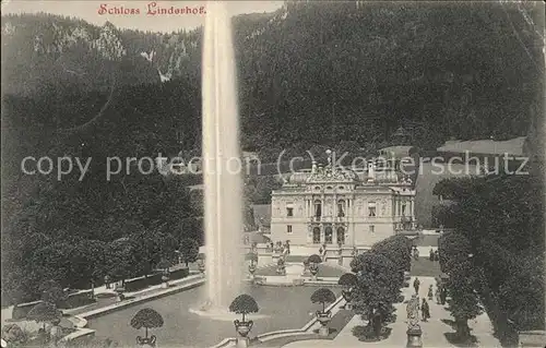 Schloss Linderhof  Kat. Oberammergau