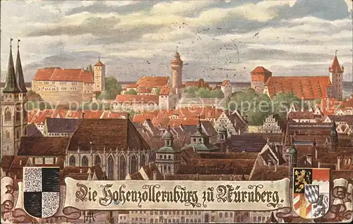 Nuernberg Hohenzollernburg Kat. Nuernberg