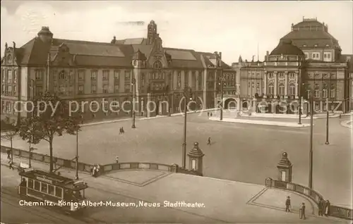 Chemnitz Koenig Albert Museum Neues Stadttheater Kat. Chemnitz