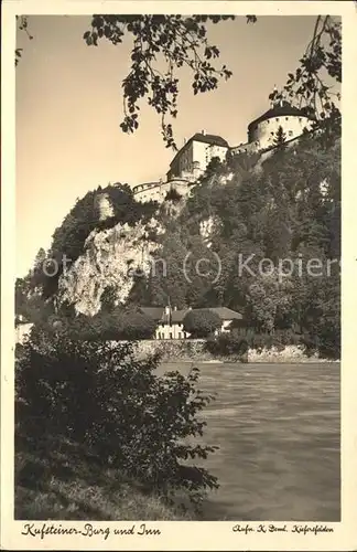 Rattenberg Inn Kufsteiner Burg u.Inn Kat. Aschau a.Inn