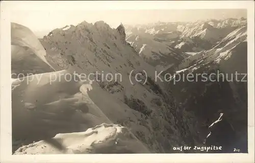 Garmisch Partenkirchen Zugspitze Kat. Garmisch Partenkirchen