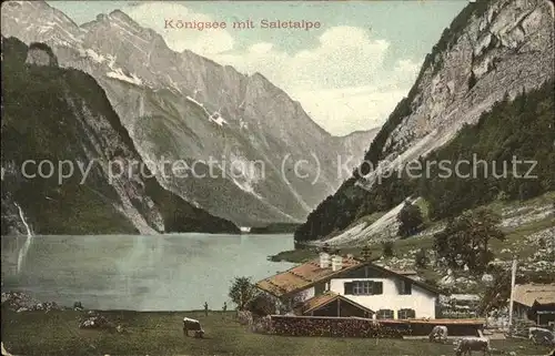 Koenigsee Berchtesgaden  Kat. Berchtesgaden
