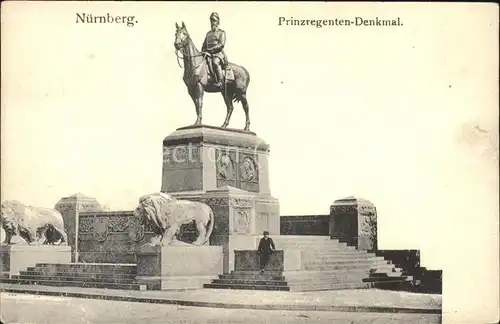 Nuernberg Prinzregenten Denkmal Kat. Nuernberg