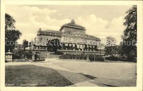 Kassel Staatstheater Kat. Kassel