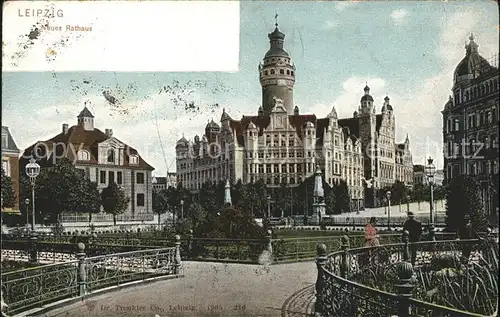 Leipzig Neues Rathaus Kat. Leipzig