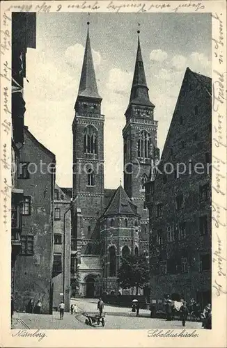 Nuernberg Sebalduskirche Kat. Nuernberg