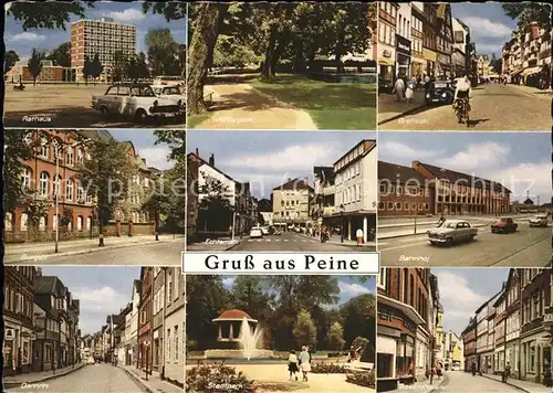 Peine Breitenstrasse u.Bahnhof Kat. Peine