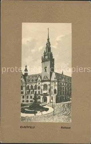 Elberfeld Wuppertal Rathaus / Wuppertal /Wuppertal Stadtkreis