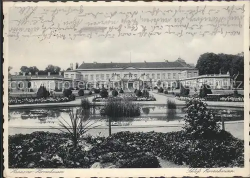 Herrenhausen Hannover Schloss Kat. Hannover