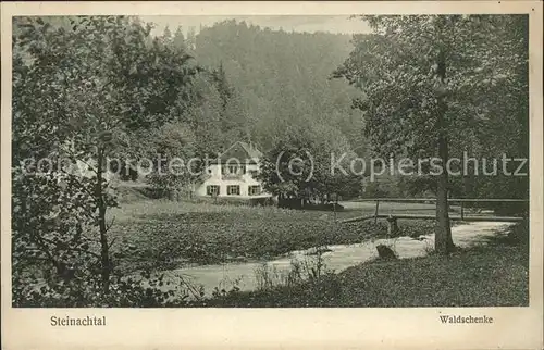 Steinachtal Fichtelgebirge Waldschaenke Kat. Wunsiedel