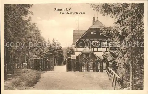 Plauen Vogtland Touristenvereinshaus Kat. Plauen