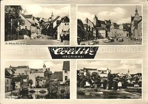 Colditz Markt u.Klein Venedig Kat. Colditz