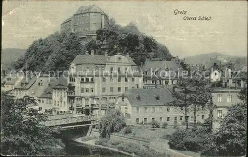 Greiz Thueringen Oberes Schloss Kat. Greiz