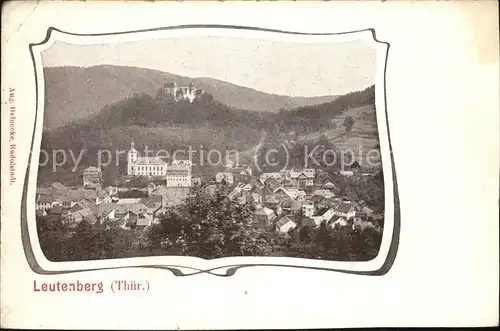 Leutenberg Thueringen Thueringen Kat. Leutenberg