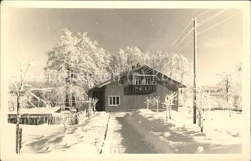 Frauenwald Thueringen Kurort Winter Ho Cafe Kat. Frauenwald