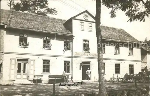 Leutenberg Thueringen Zur guten Quelle Restaurant  Kat. Leutenberg