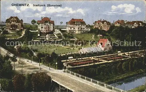 Chemnitz Stadtpark Rosarium Kat. Chemnitz