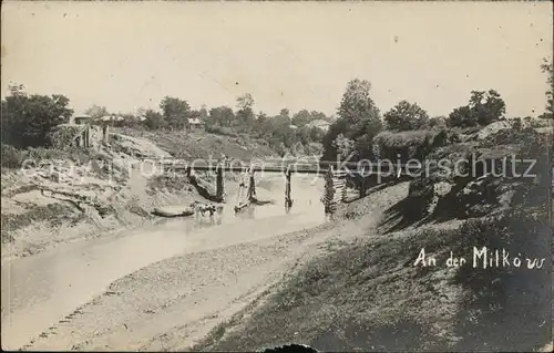 Mittweida An der Milkow Bruecke Kat. Mittweida