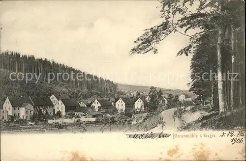 Rechenberg Bienenmuehle Osterzgebirge Panorama Kat. Rechenberg Bienenmuehle