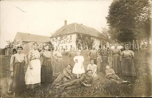 Bautzen Gruppenfoto Kat. Bautzen