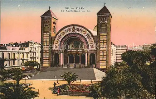 Oran Algerie La Cathedrale Kat. Oran