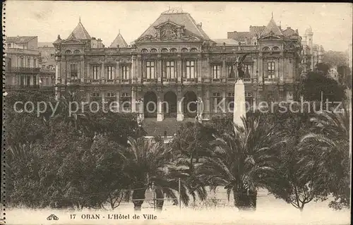 Oran Algerie Hotel de Ville Monument Kat. Oran