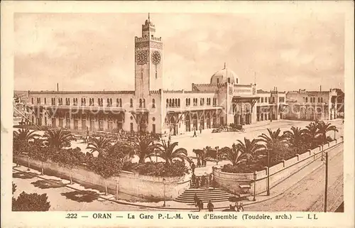 Oran Algerie La Gare Kat. Oran