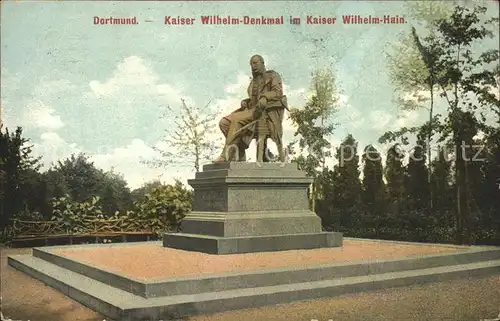 Dortmund Kaiser Wilhelm Denkmal  Kat. Dortmund