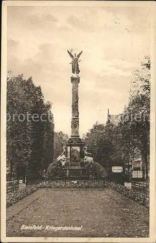 Bielefeld Kriegerdenkmal Kat. Bielefeld
