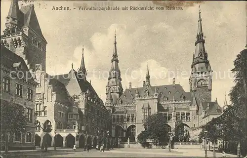 Aachen Verwaltungsgebaeude Rathaus Kat. Aachen