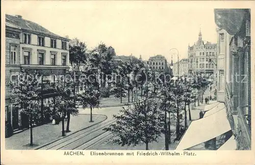 Aachen Elisenbrunnen Friedrich Wilhelm Platz Kat. Aachen